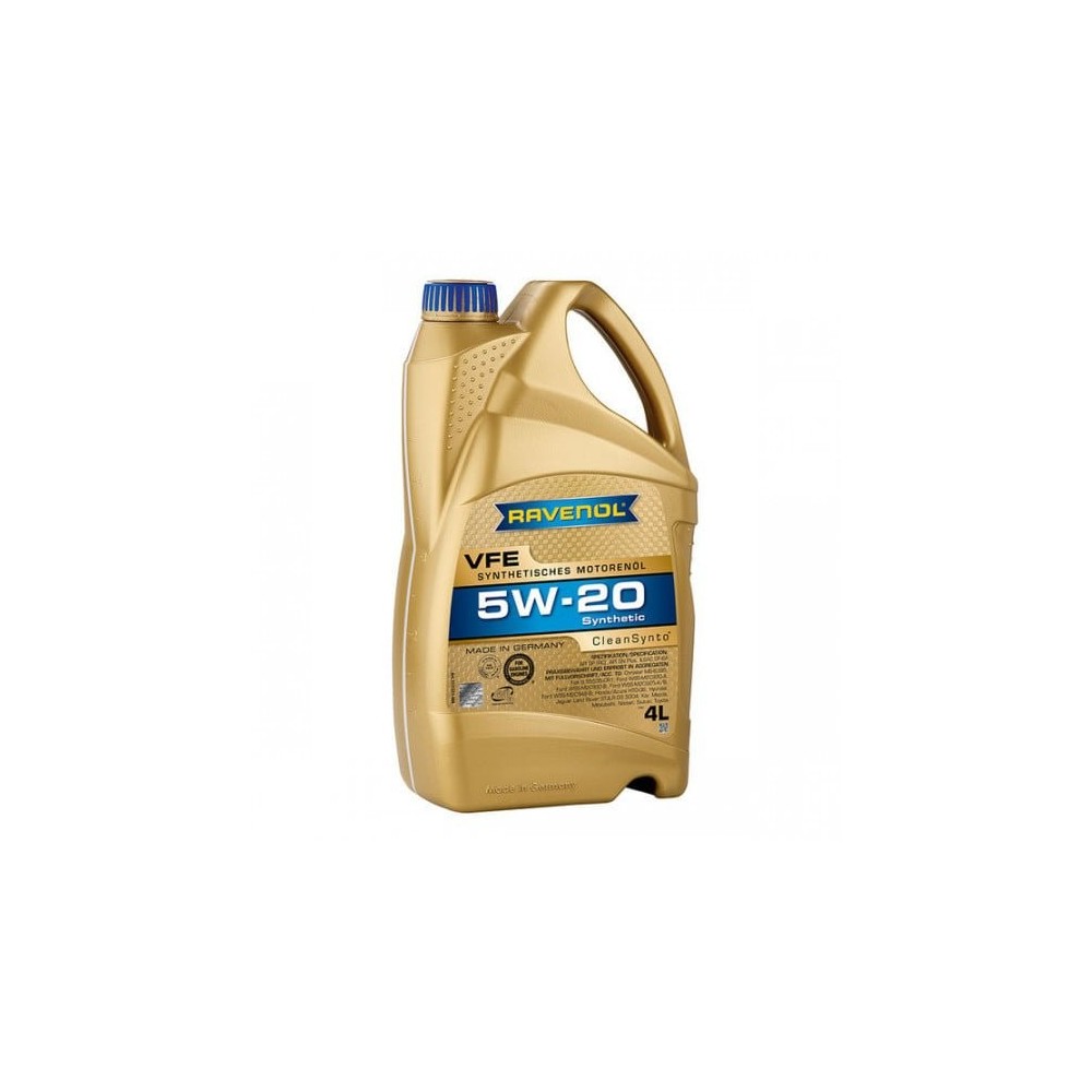 Variklio alyva RAVENOL VFE 5W20 4L