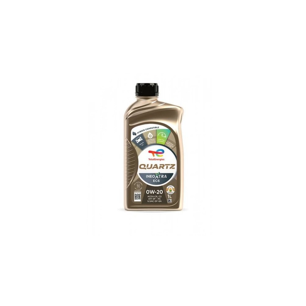 Variklio alyva TOTAL 0W20 QUARTZ INEO XTRA EC6 1L