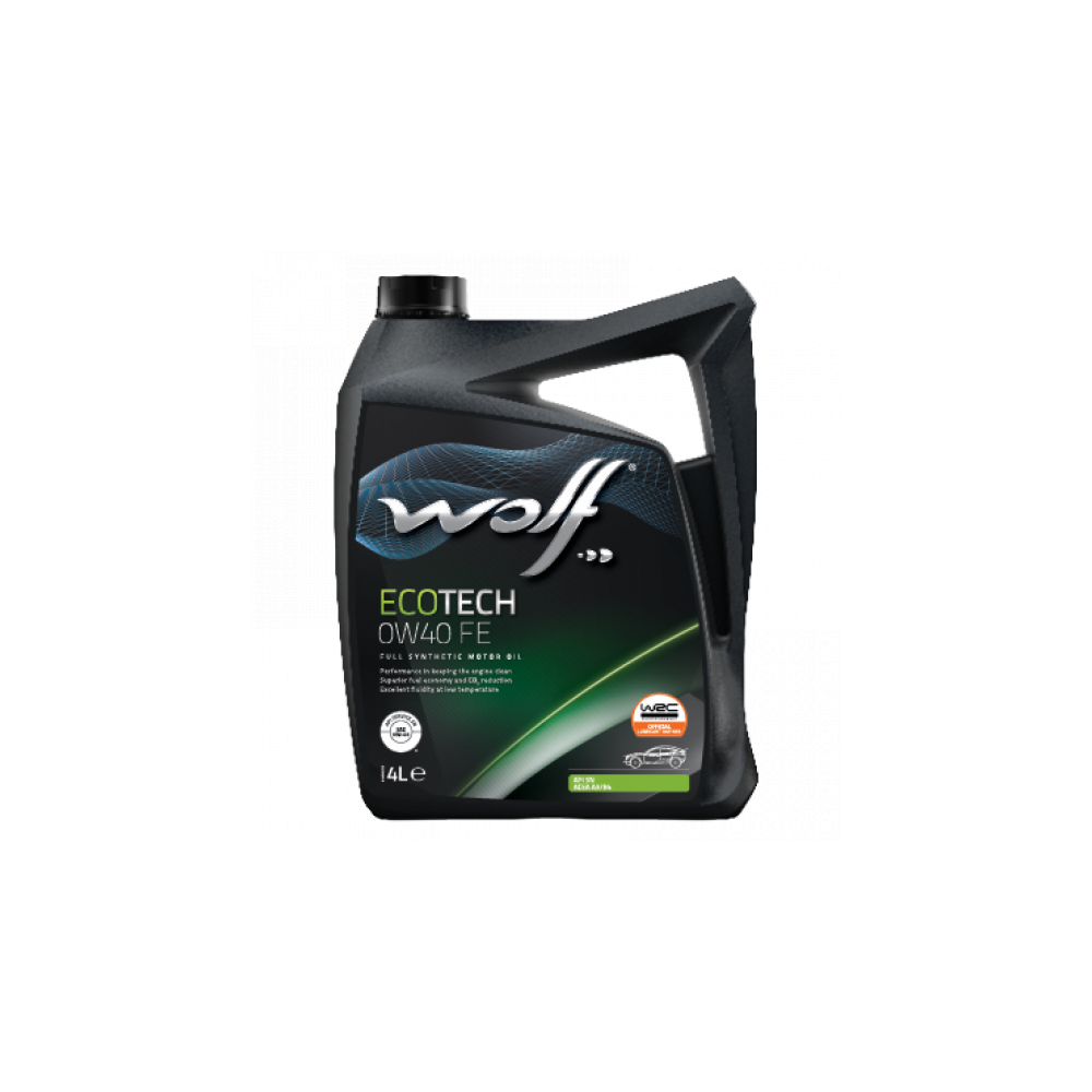 Variklio alyva WOLF ECOTECH 0W40 FE 4L