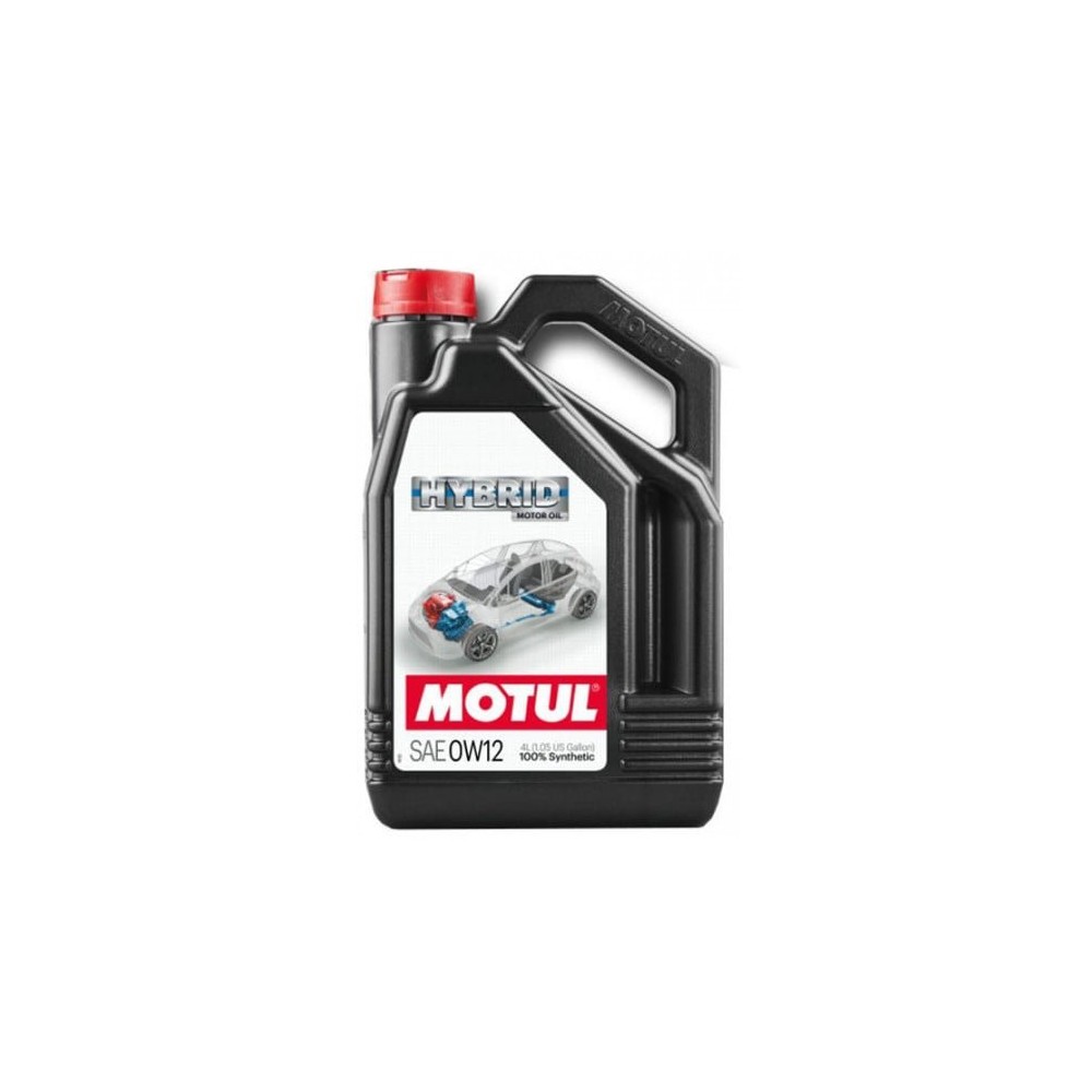 Variklio alyva hibrīda dzinējiem MOTUL HYBRID 0W12 4L