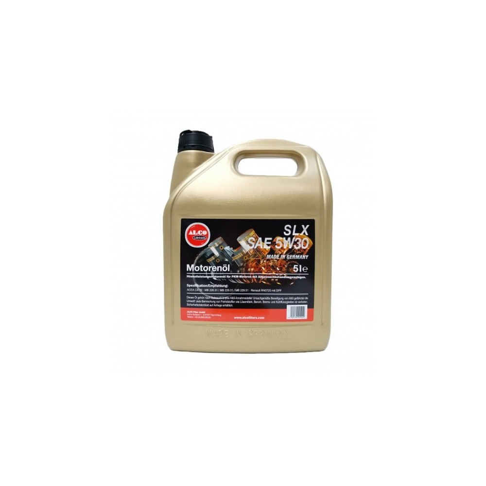 Variklio alyva ALCO FILTER SLX 5W30 5L