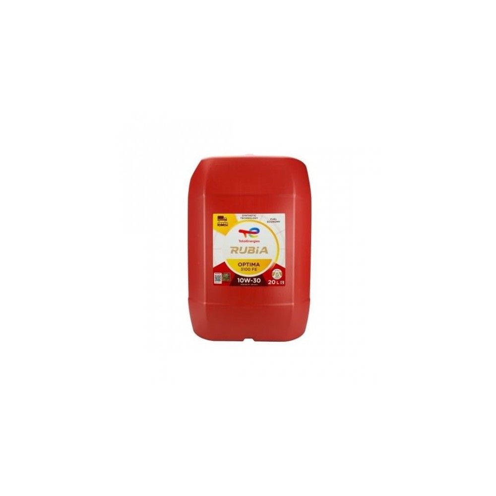 Variklio alyva TOTAL 10W30 RUBIA OPTIMA 3100 FE 20L