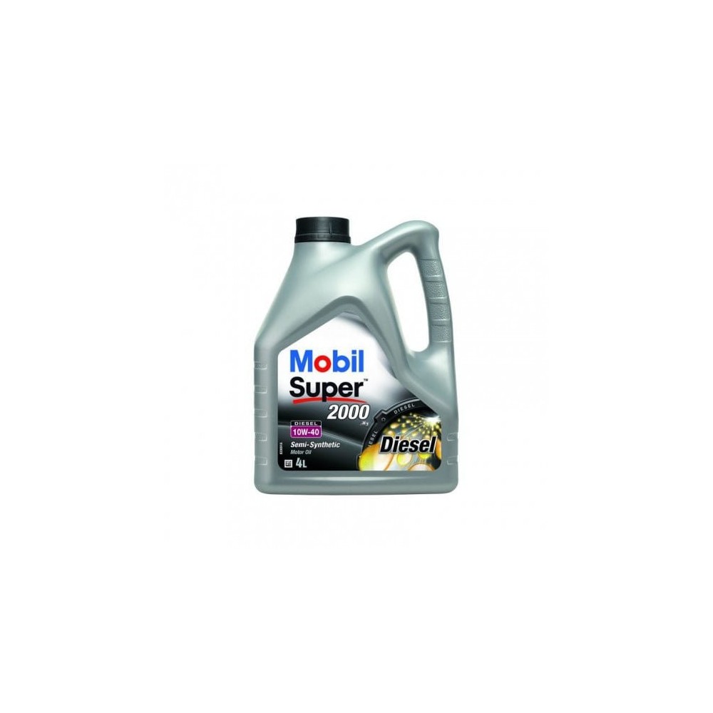 Variklio alyva MOBIL 10W40 SUPER 2000 X1 DIESEL 4L