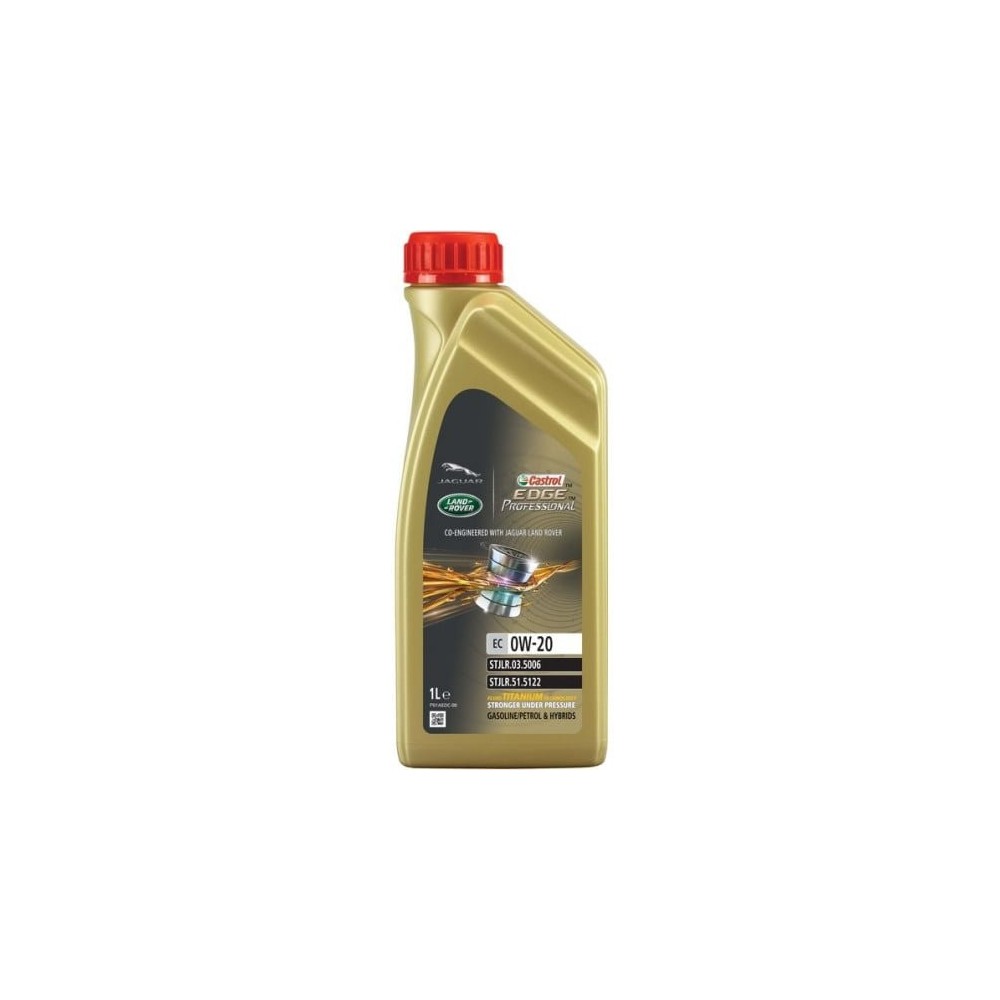 Variklio alyva CASTROL 0W20 EDGE PROFESSIONAL TITANIUM EC 1L