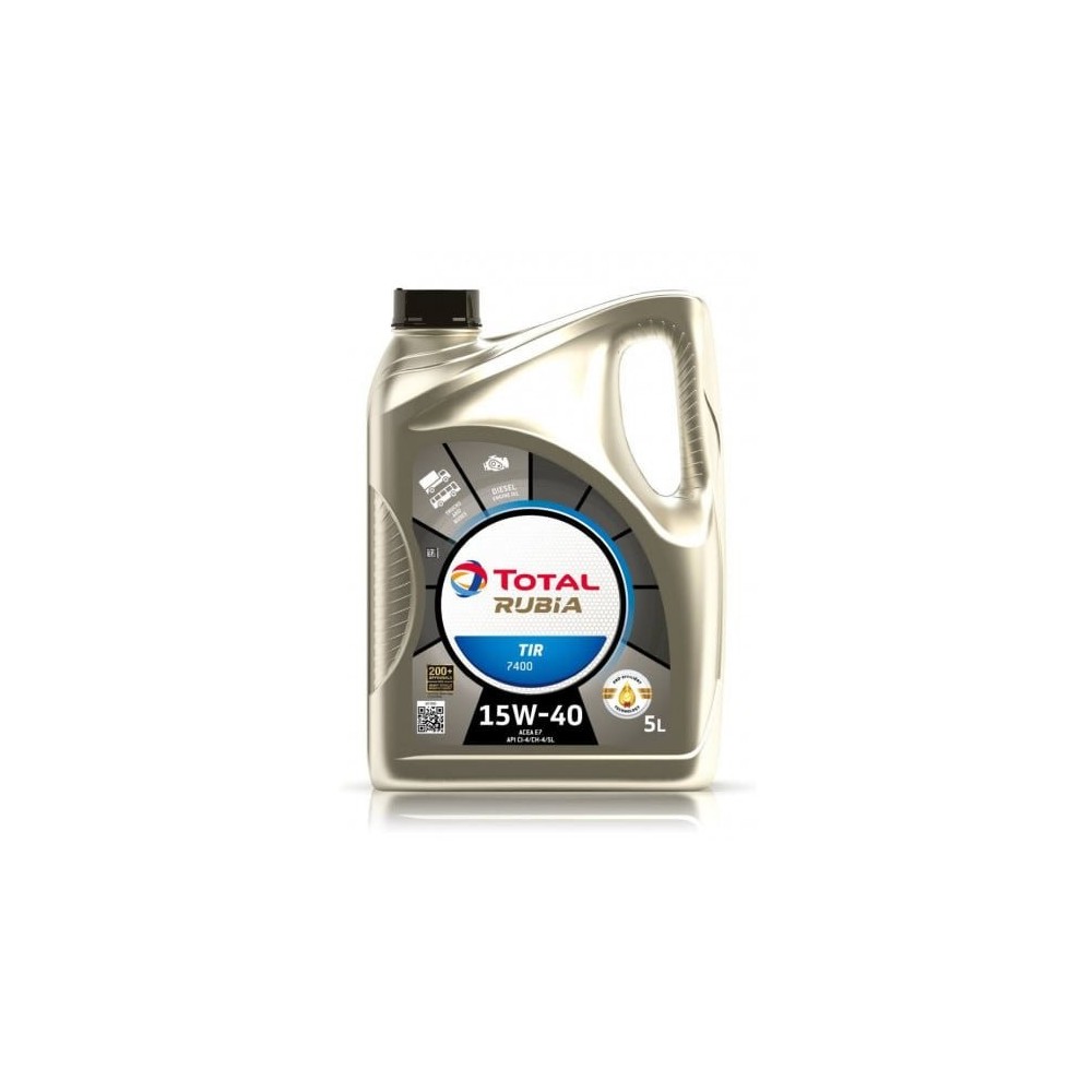 Variklio alyva TOTAL RUBIA TIR 7400 15W40 5L