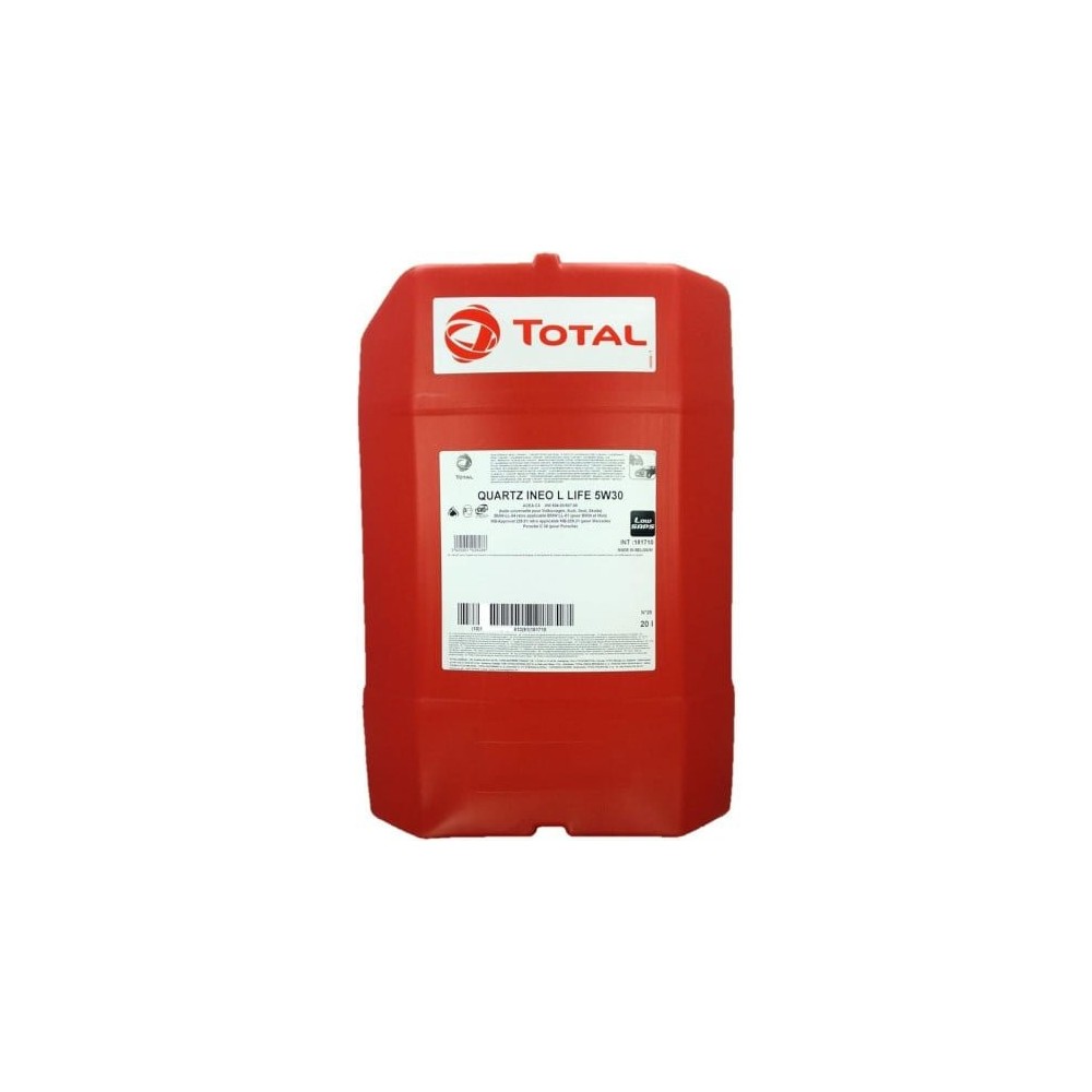 Variklio alyva TOTAL 5W30 QUARTZ INEO LONG LIFE 20L