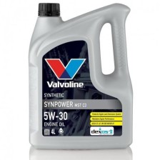 Variklio alyva VALVOLINE 5W30 SYNPOWER MST C3 4L