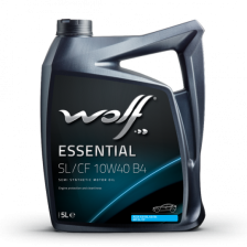 Variklio alyva WOLF ESSENTIAL 10W40 SL/CF 10W40 B4 5L