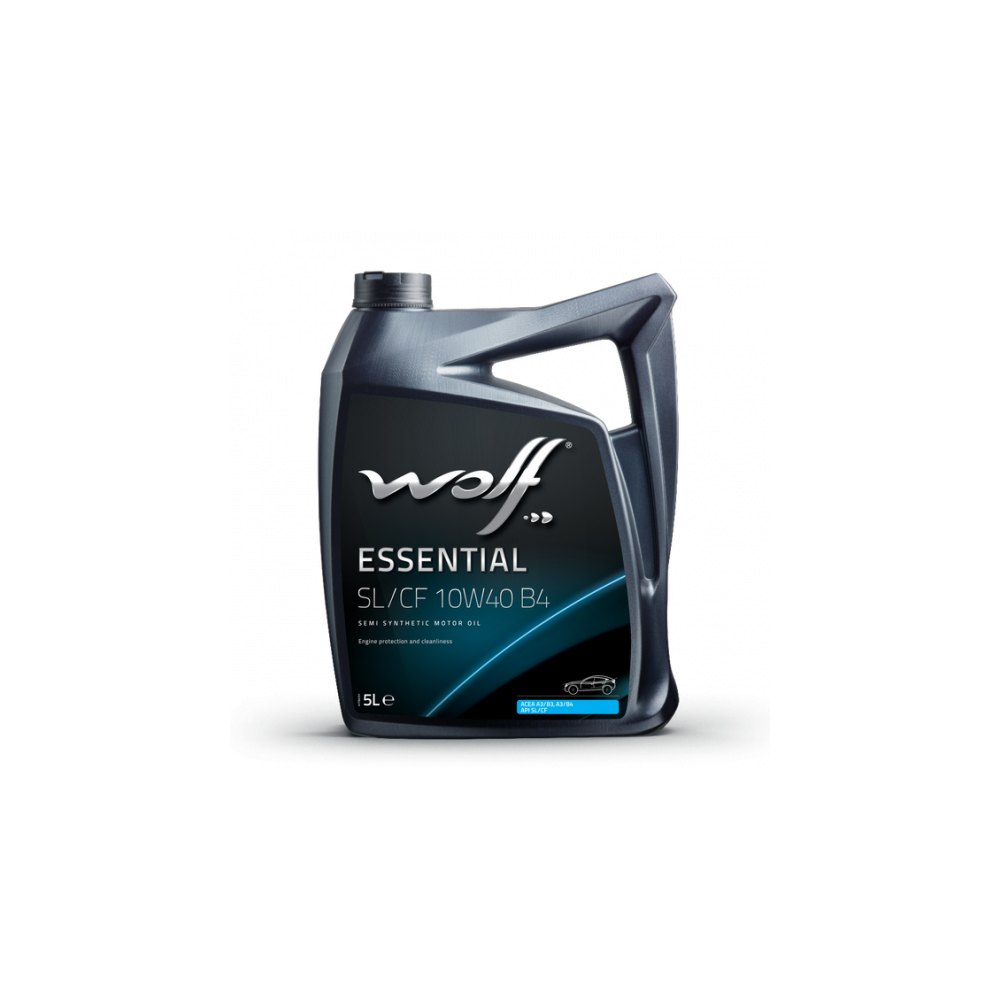 Variklio alyva WOLF ESSENTIAL 10W40 SL/CF 10W40 B4 5L
