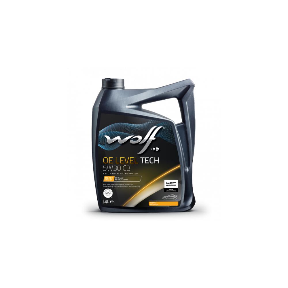 Variklio alyva WOLF OE 5W30 LEVELTECH C3 4L