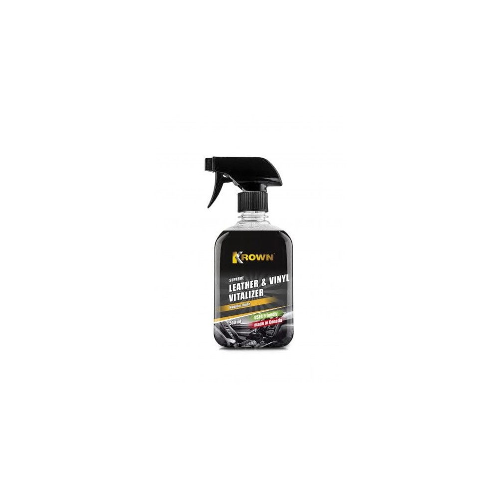 Odos priežiūros priemonė KROWN Supreme Leather & Vinyl Vitalizer 500ml