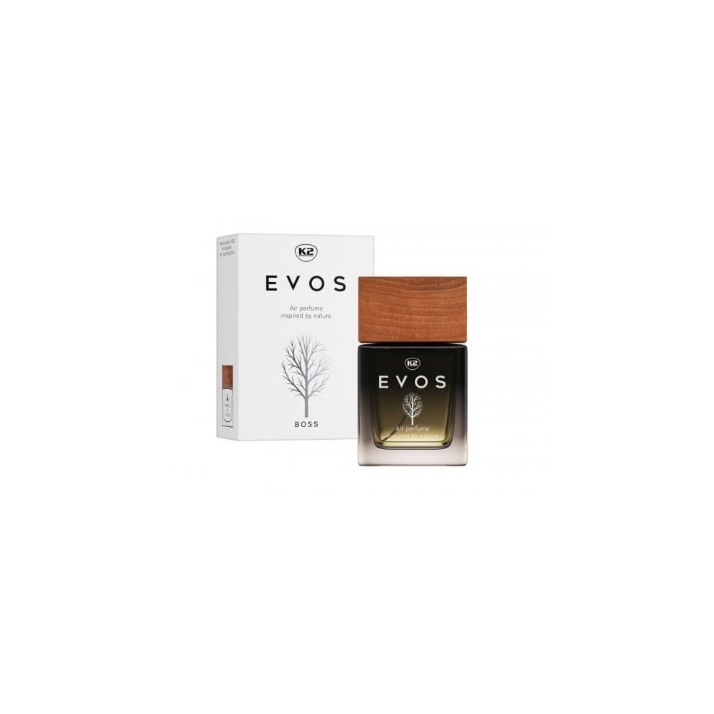 Gaisa atsvaidzinātājs K2 Evos Boss Car Perfume 50ml