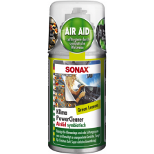 Gaisa kond. sistēmas tīrīšanas līdzeklis SONAX Car A/C Cleaner Green Lemon 100ml