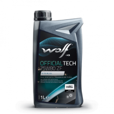 Transmisijos alyva WOLF OFFICIALTECH 75W80 ZF 1L