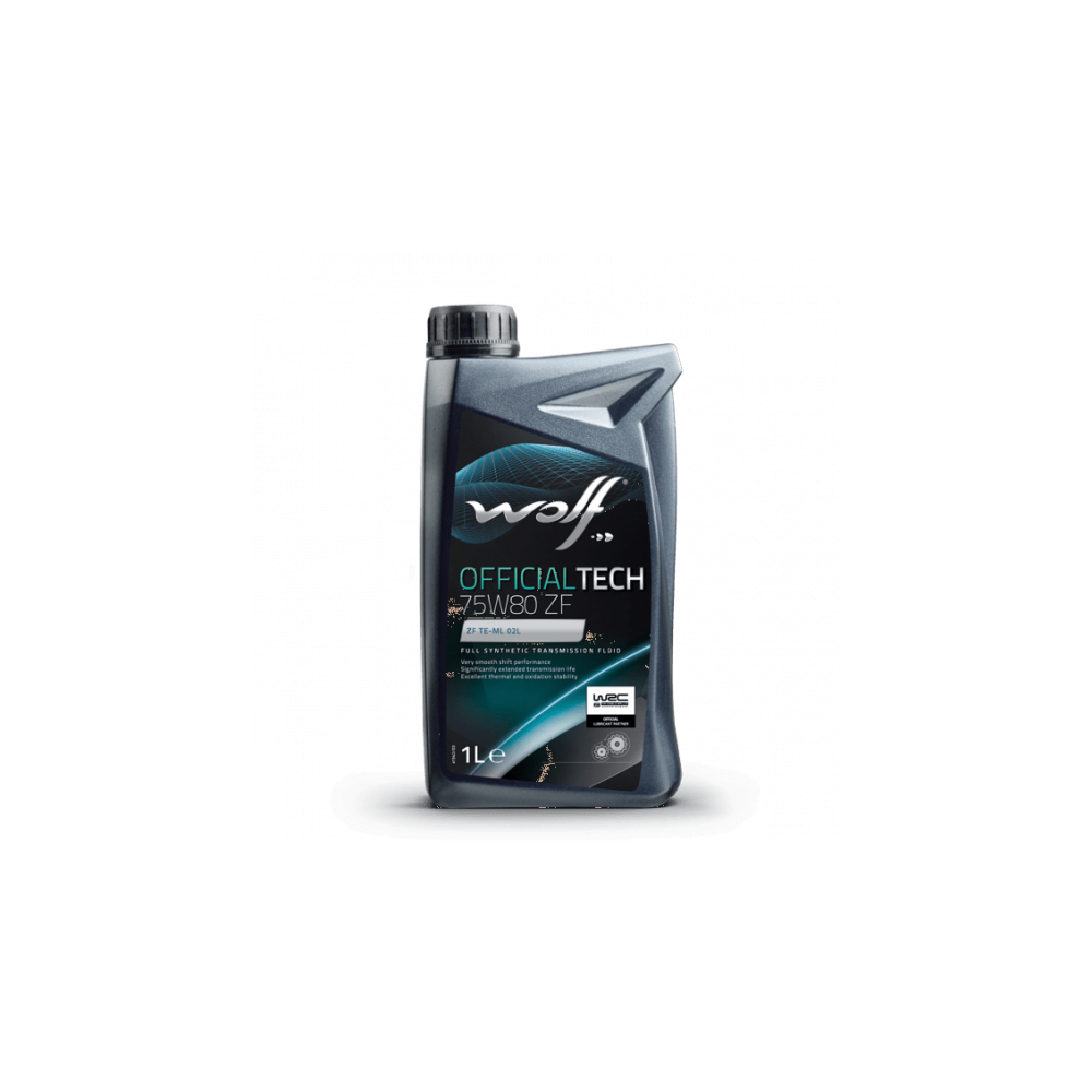 Transmisijos alyva WOLF OFFICIALTECH 75W80 ZF 1L