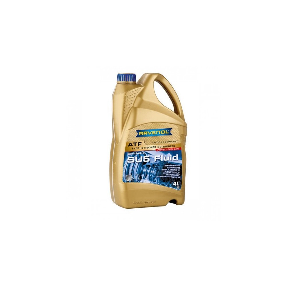 Automatinės pavarų dėžės alyva RAVENOL ATF SU5 Fluid 4L