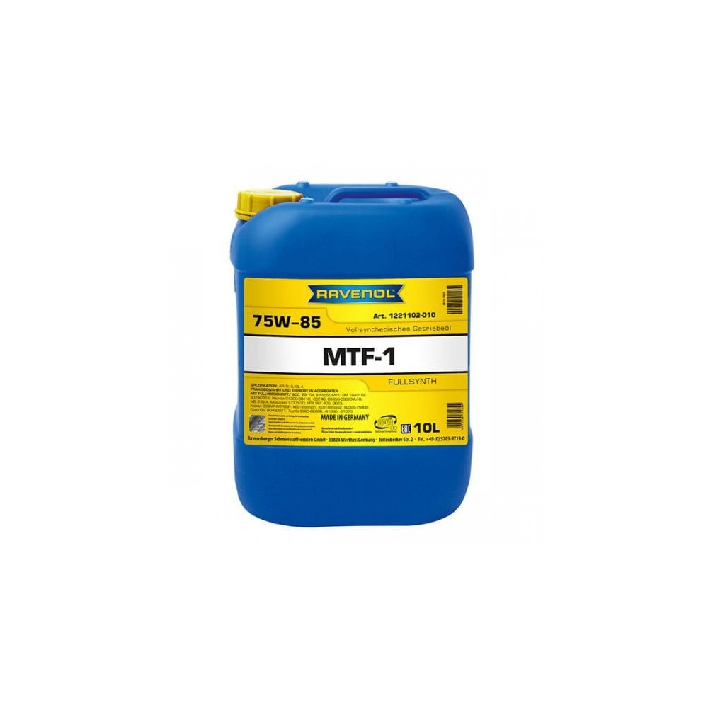 Transmisijos alyva RAVENOL MTF-1 75W85 10L