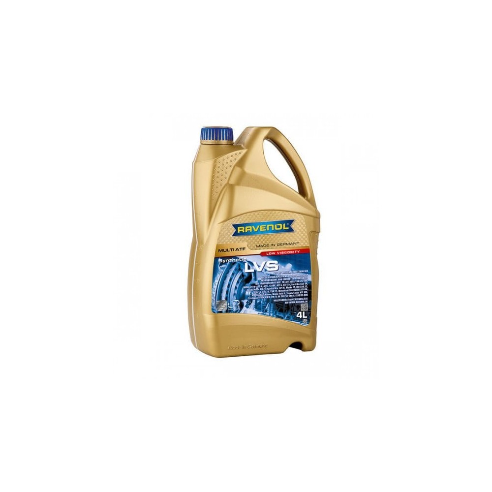 Automatinės pavarų dėžės alyva RAVENOL ATF LVS 4L
