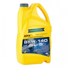 Transmisijos alyva RAVENOL EPX 85W140 GL-5 4L