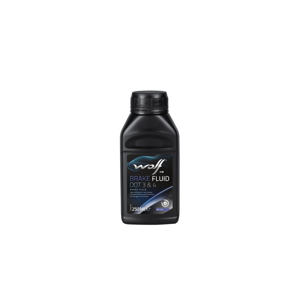 Stabdžių skystis WOLF DOT 3&4 250 ml