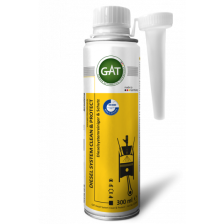 Kuro priedas GAT Diesel System Clean & Protect 300ml