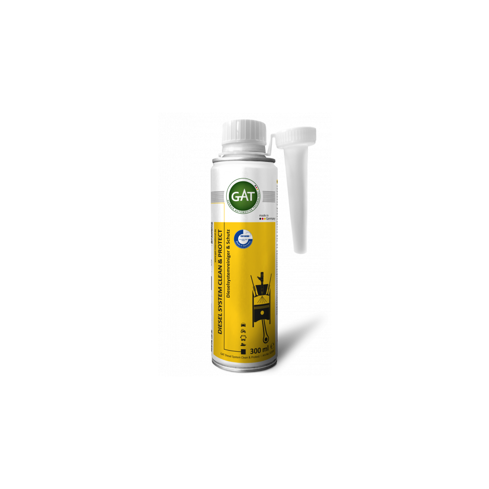 Kuro priedas GAT Diesel System Clean & Protect 300ml