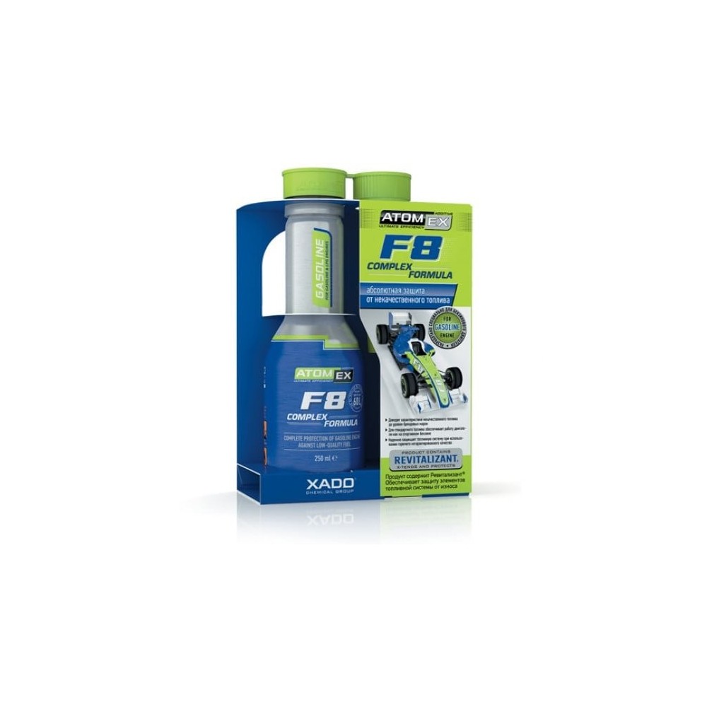 Kuro priedas XADO ATOMEX F8 GASOLINE