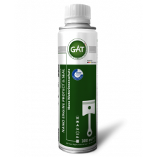Variklio alyvos priedas GAT Nano Engine Protect & Seal 300ml