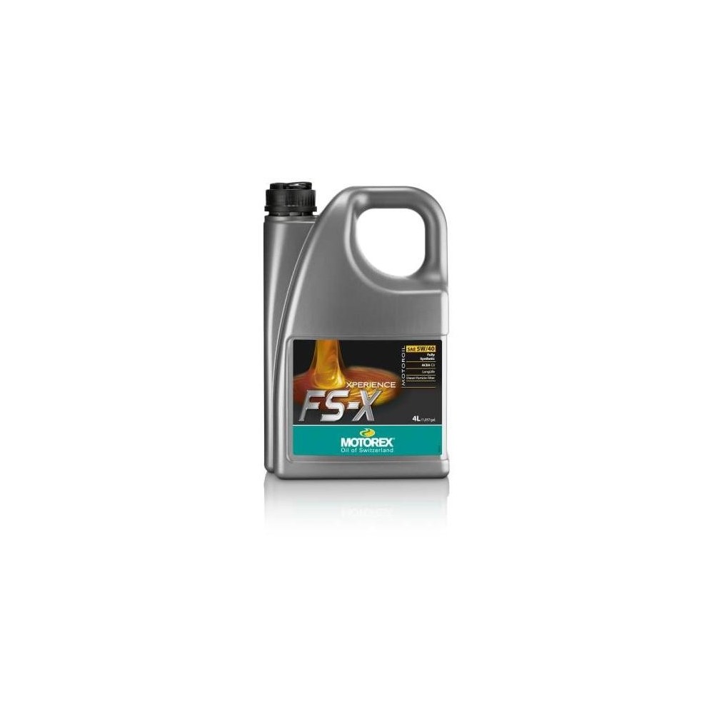 Variklio alyva MOTOREX XPERIENCE FS-X SAE 5W40 4L