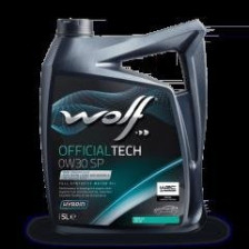 Variklio alyva WOLF OFFICIALTECH 0W30 SP 5L