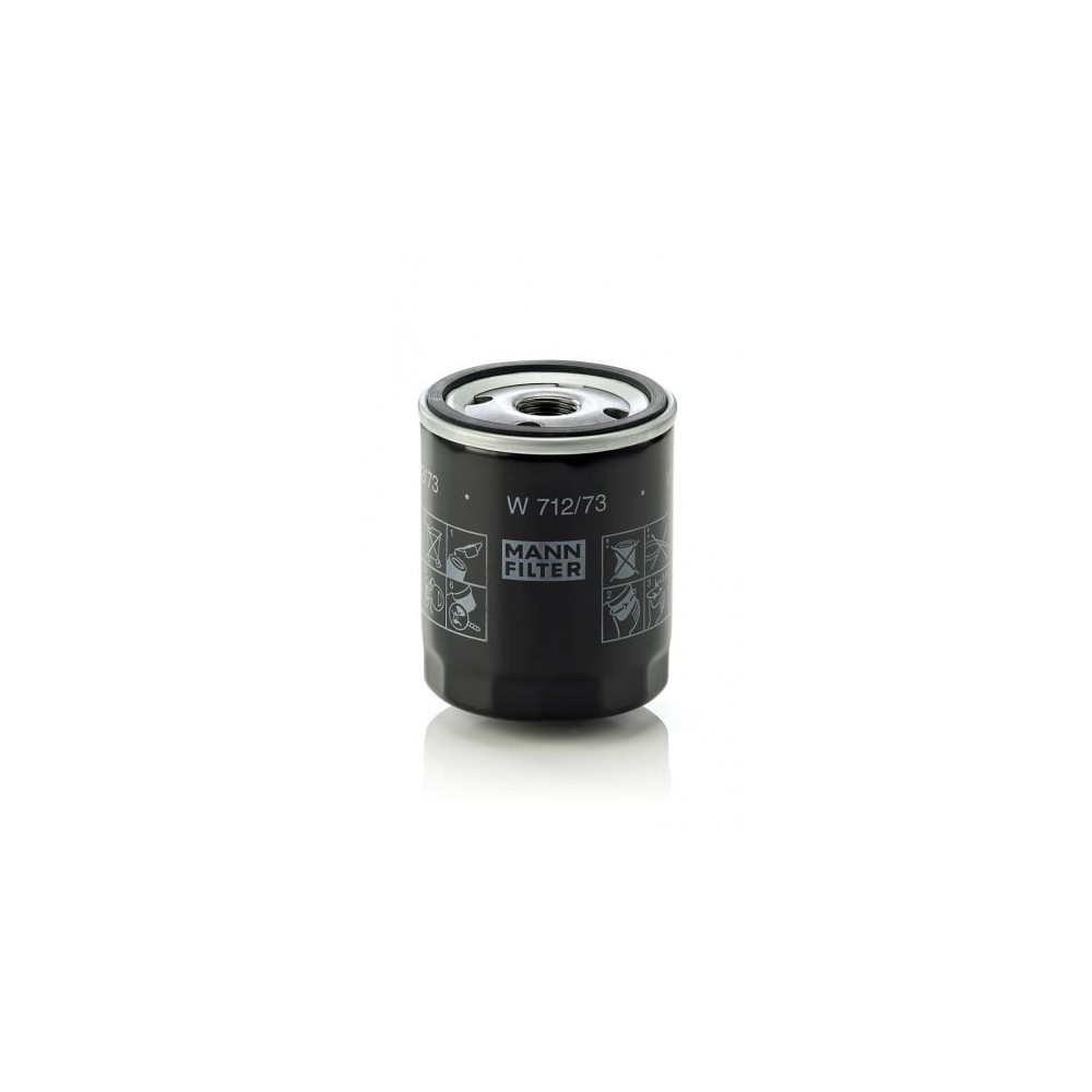 Alyvos filtras MANN-FILTER W 712/73