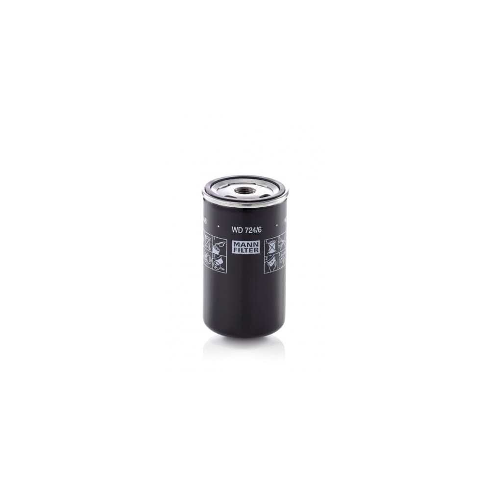 Hidraulinis filtras, automatinė pavarų dėžė MANN-FILTER WD 724/6