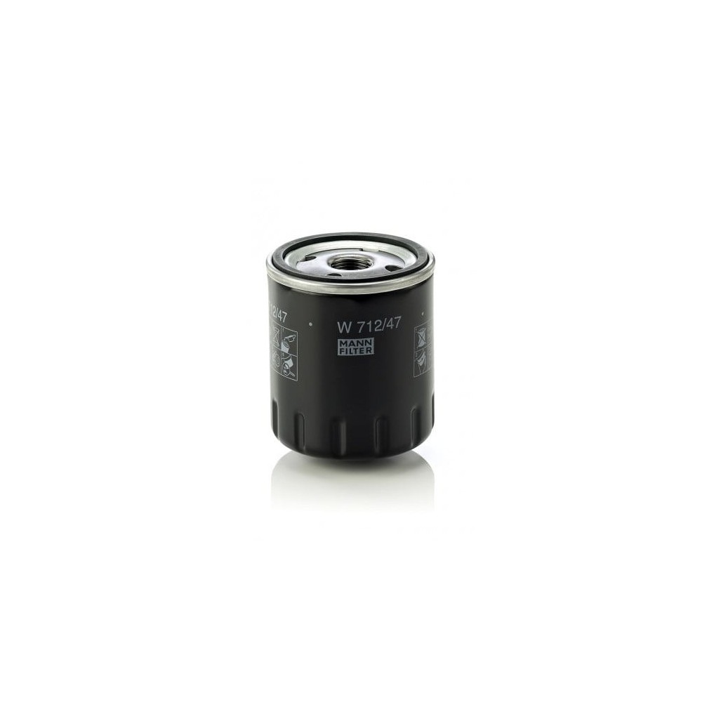 Alyvos filtras MANN-FILTER W 712/47