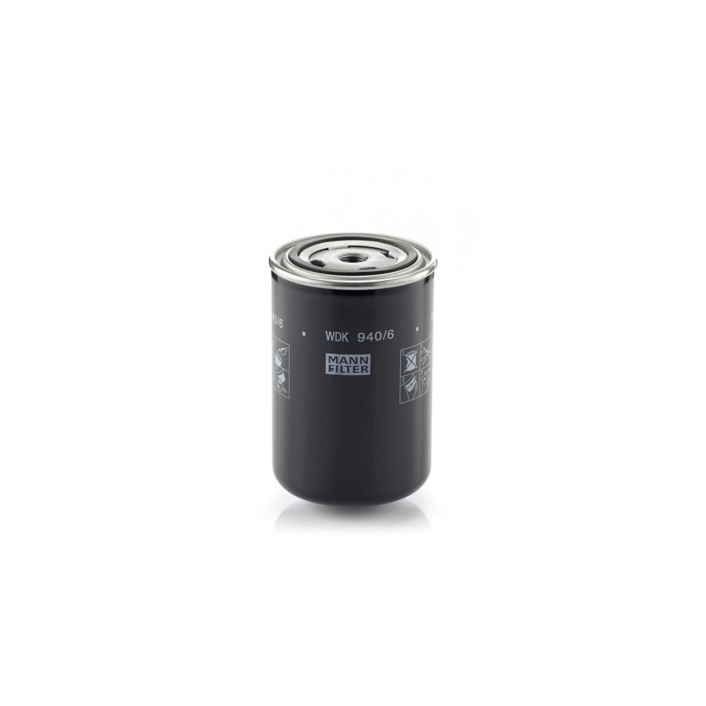 Degalų filtras MANN-FILTER WDK 940/6