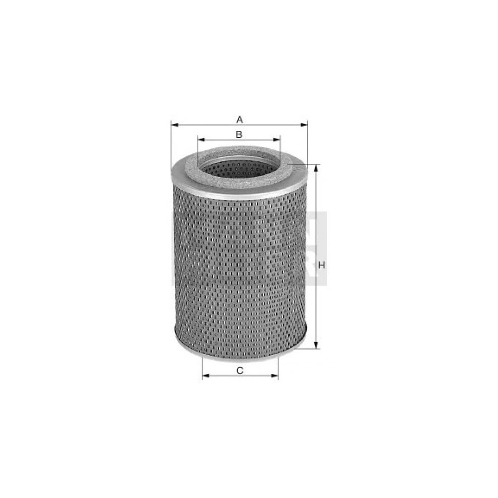 Alyvos filtras MANN-FILTER H 1053/2 n