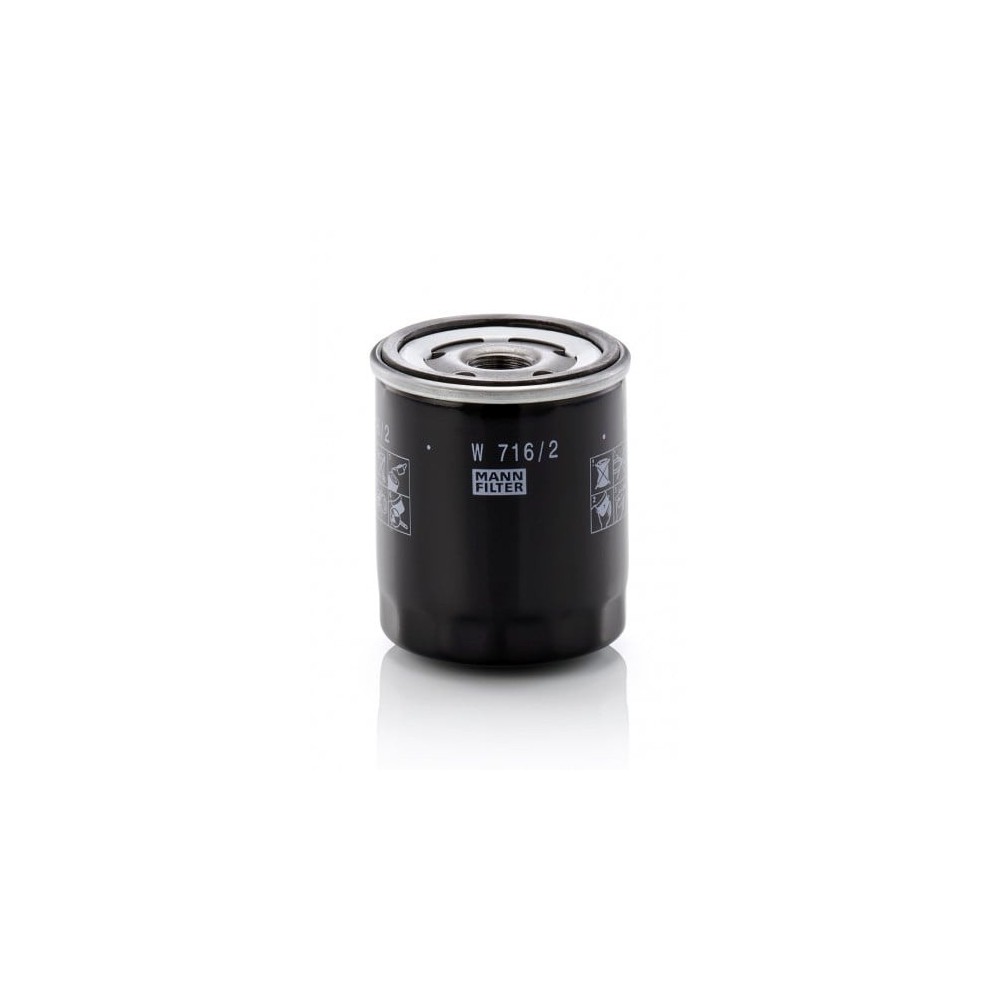 Alyvos filtras MANN-FILTER W 716/2