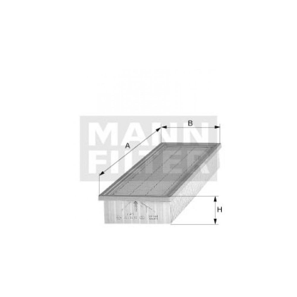 Salono filtras MANN-FILTER CU 2910