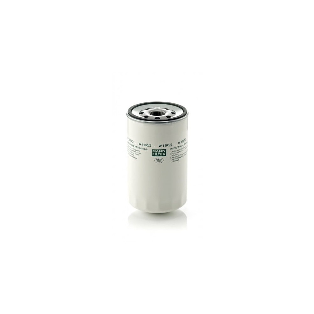 Alyvos filtras MANN-FILTER W 1160/2