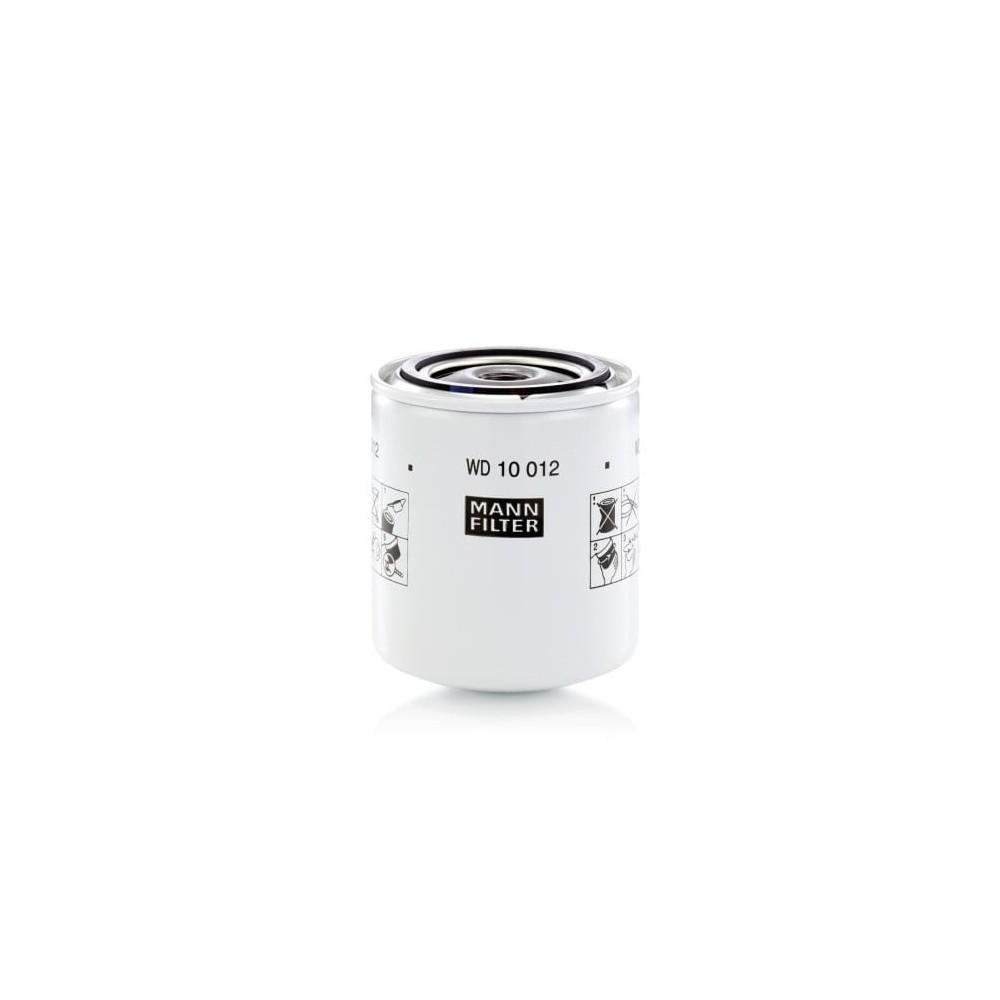 Filtras, hidraulinio kėlimo sistema MANN-FILTER WD 10 012