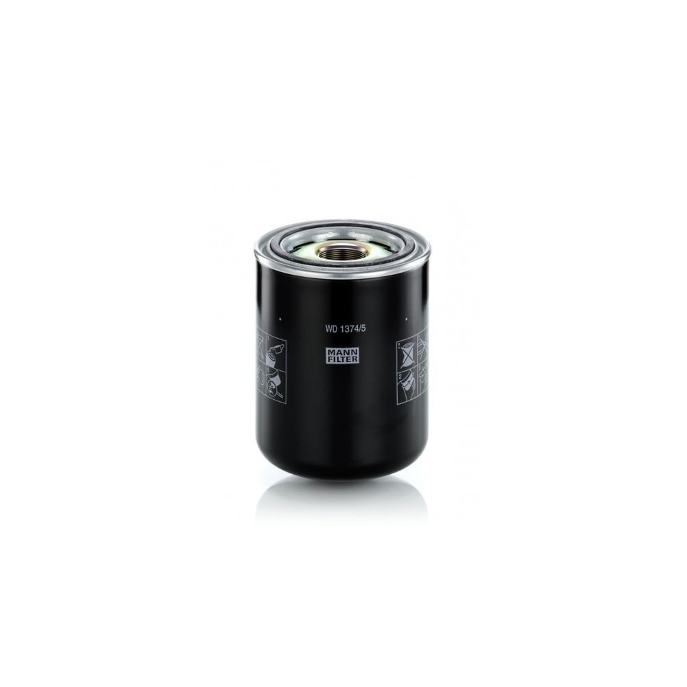 Alyvos filtras MANN-FILTER WD 1374/5