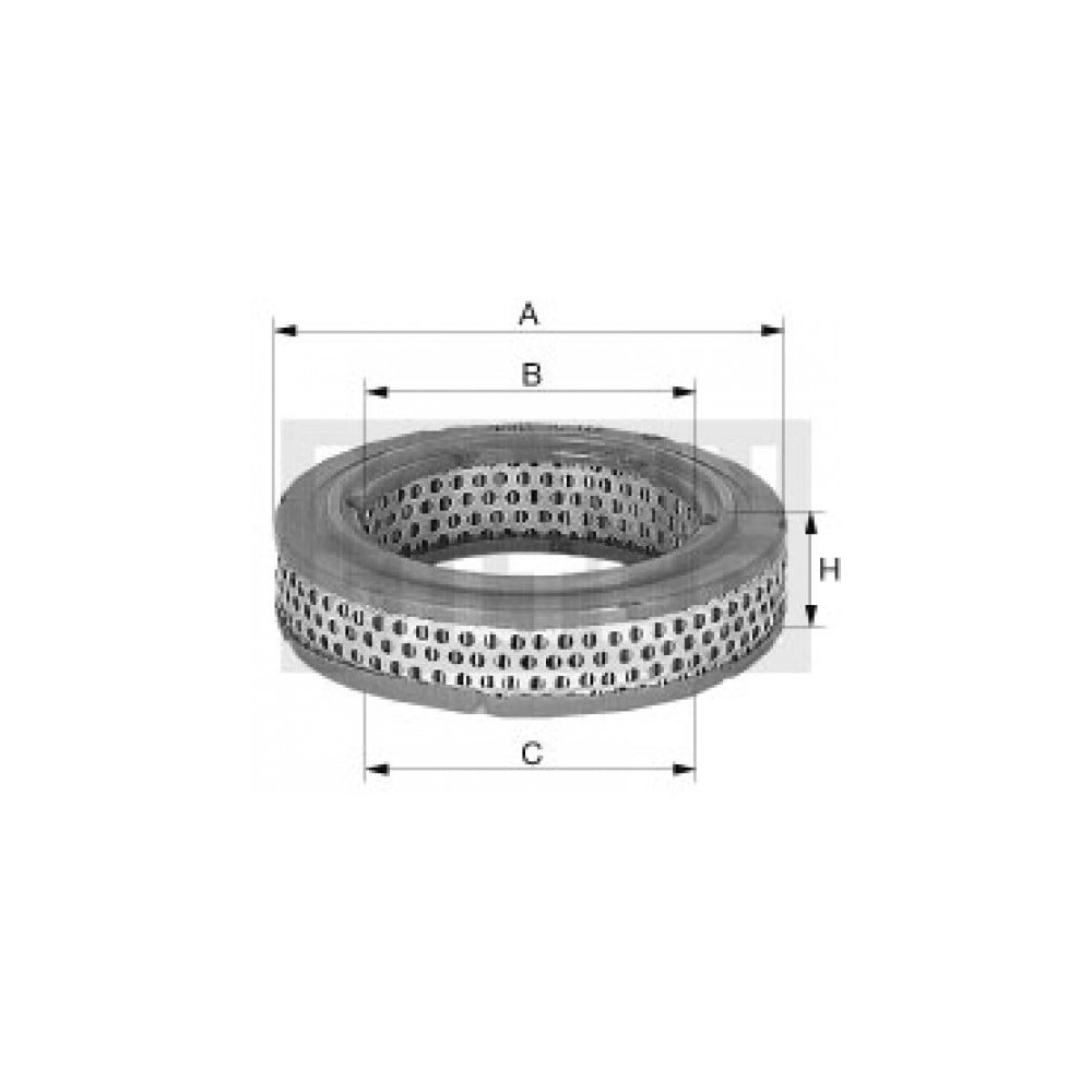 Oro filtras MANN-FILTER C 2178