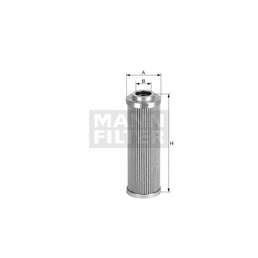 Filtras, hidraulinio kėlimo sistema MANN-FILTER HD 414/2
