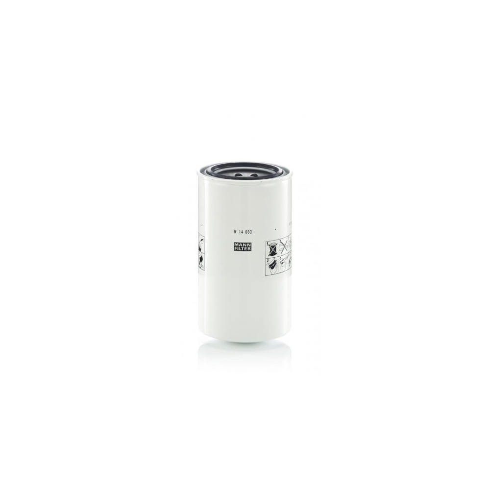 Filtras, hidraulinio kėlimo sistema MANN-FILTER W 14 003