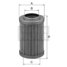 Filtras, hidraulinio kėlimo sistema MANN-FILTER HD 825/4