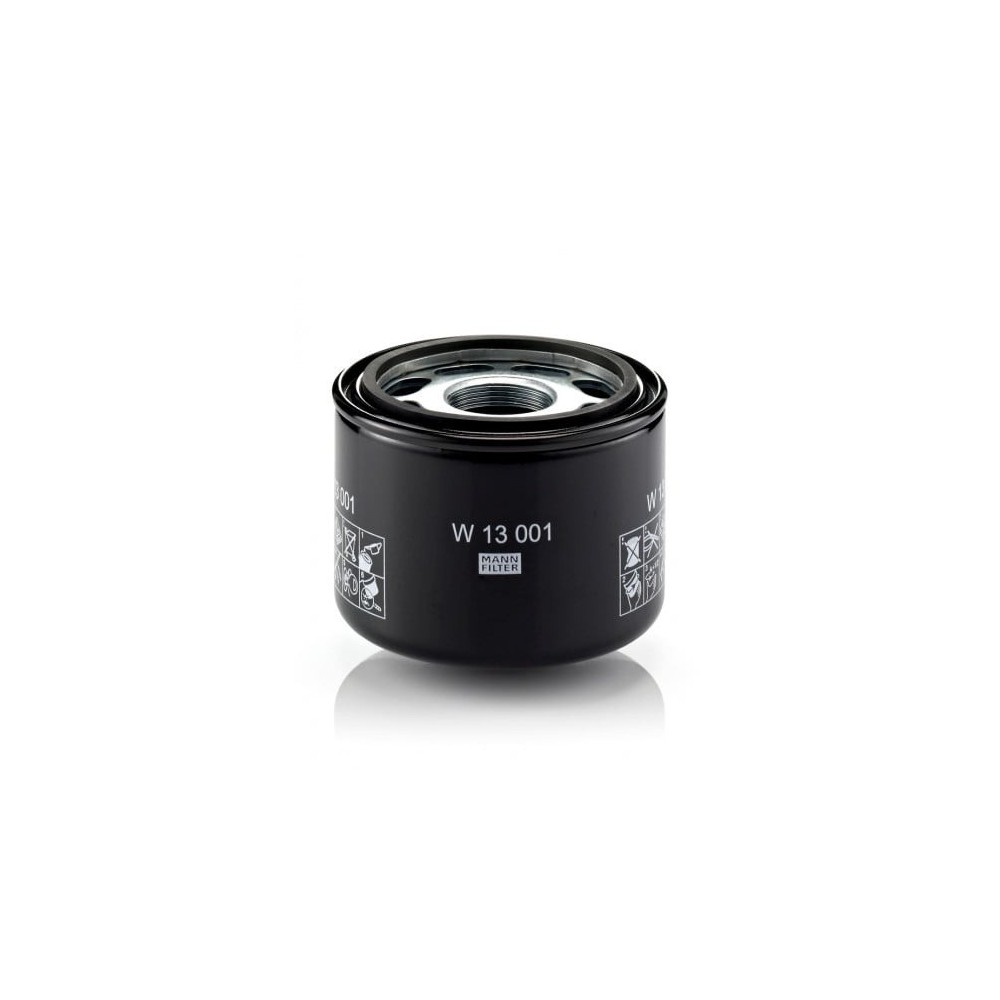 Filtras, hidraulinio kėlimo sistema MANN-FILTER W 13 001