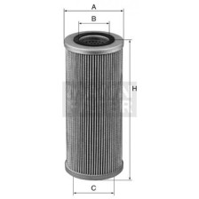 Filtras, hidraulinio kėlimo sistema MANN-FILTER HD 952/9