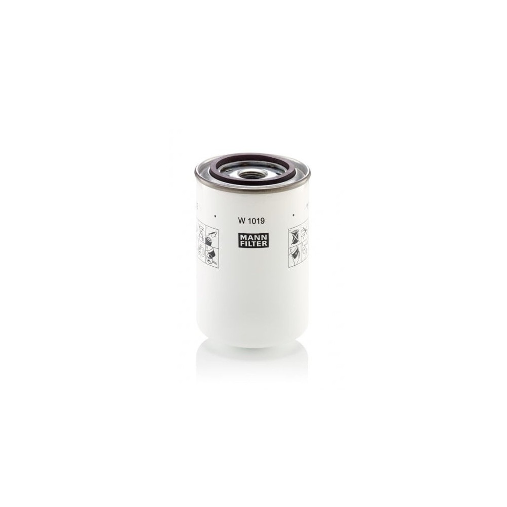 Filtras, hidraulinio kėlimo sistema MANN-FILTER W 1019