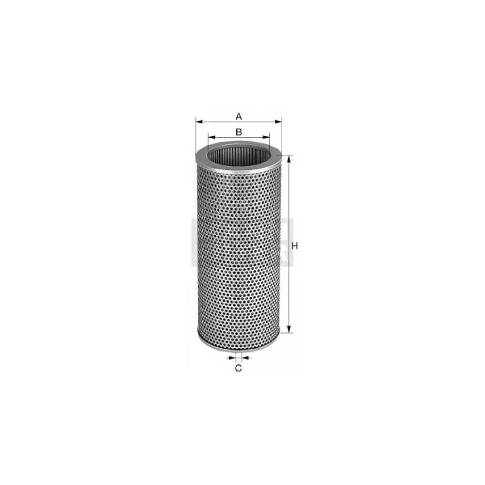 Hidraulinis filtras, automatinė pavarų dėžė MANN-FILTER HD 1060/2