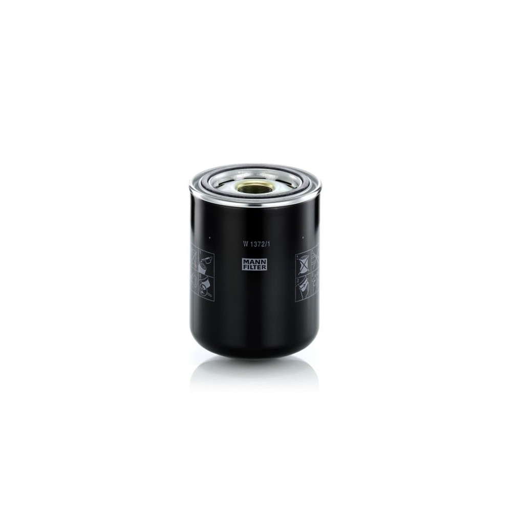 Filtras, hidraulinio kėlimo sistema MANN-FILTER W 1372/1