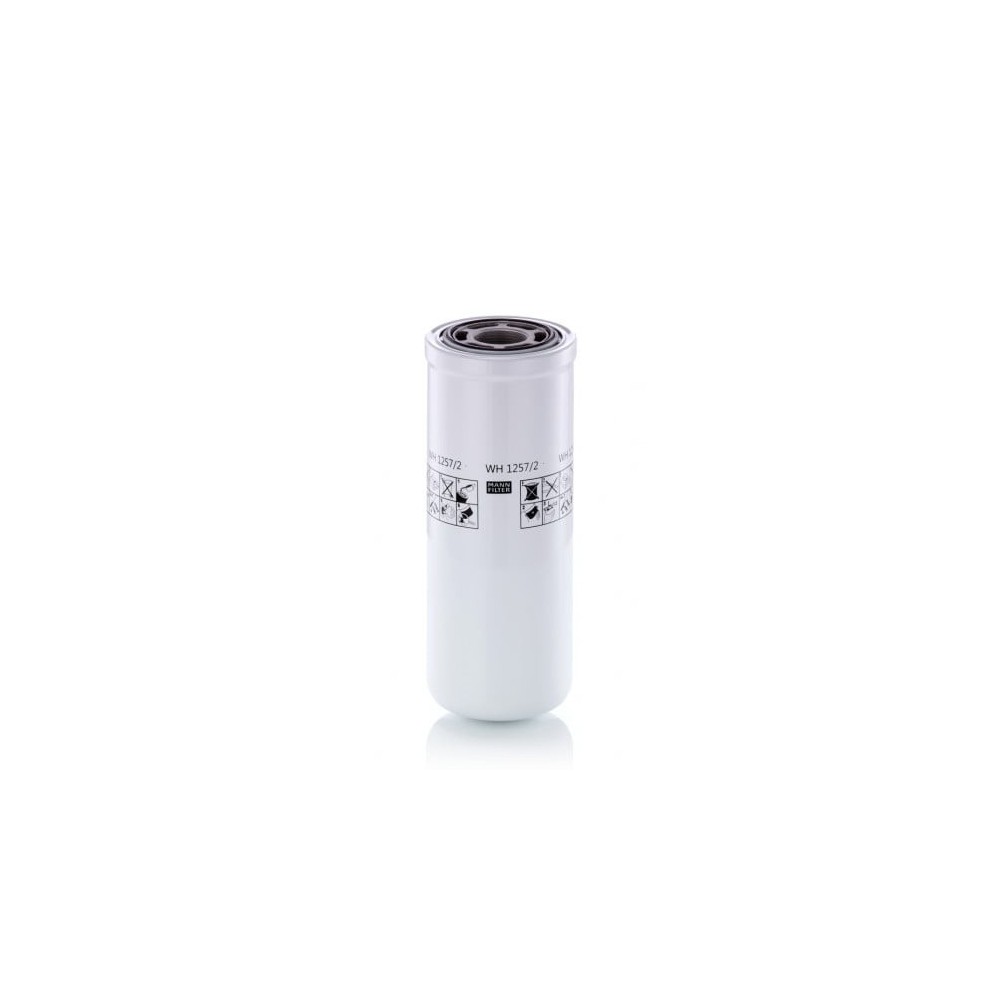 Filtras, hidraulinio kėlimo sistema MANN-FILTER WH 1257/2